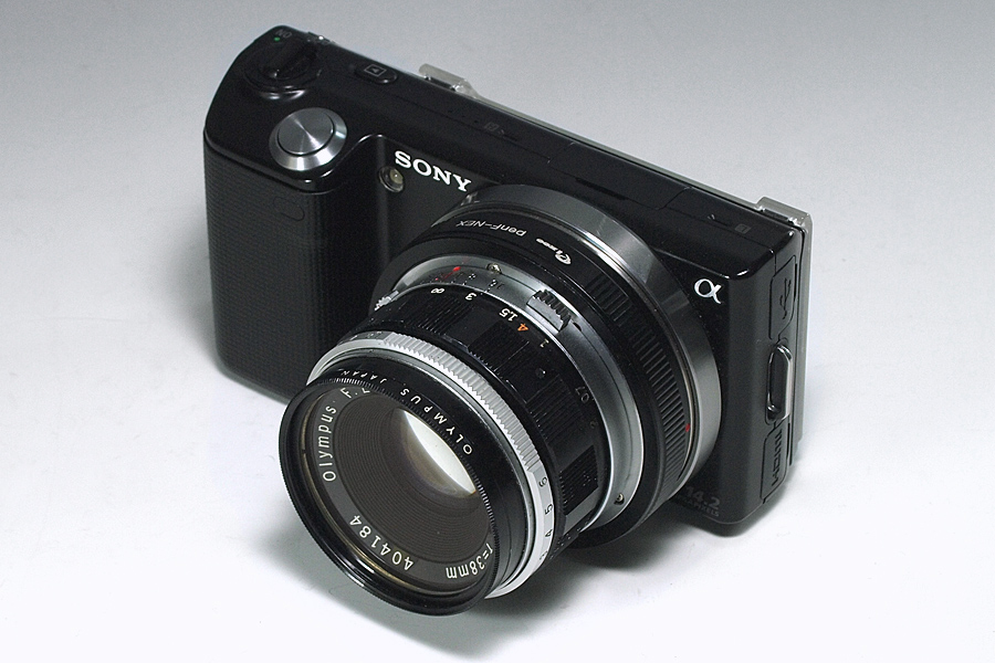 ＝＝＝＝＝＝＝Olympus オリンパス PEN F 38mm F1.8 フィルムカメラ