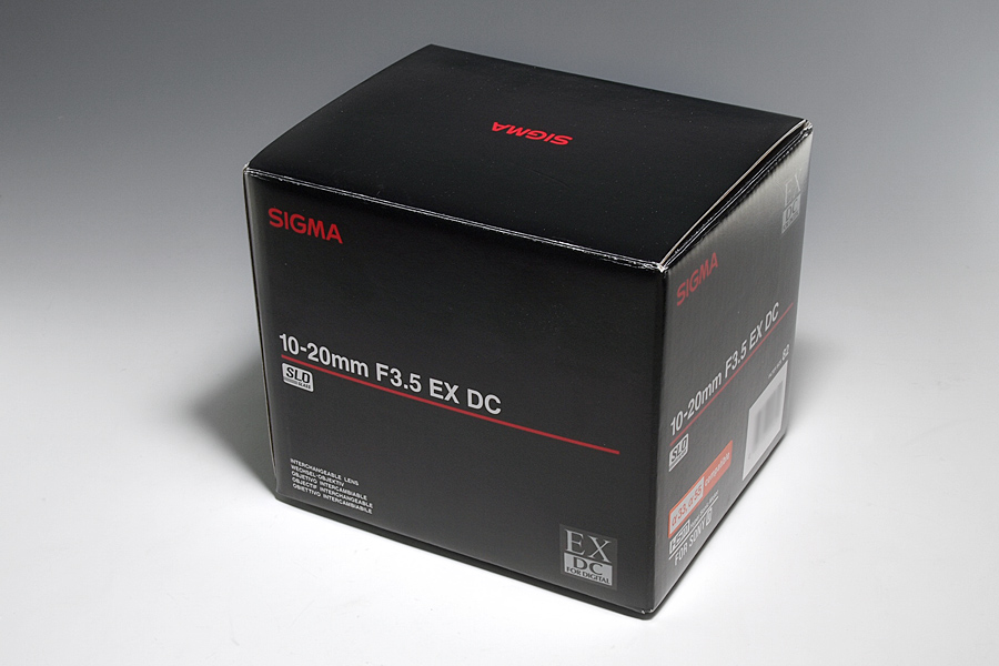 NEX-5 ＋ SIGMA 10-20mm F3.5 EX DC HSM レビュー その1（外観チェック